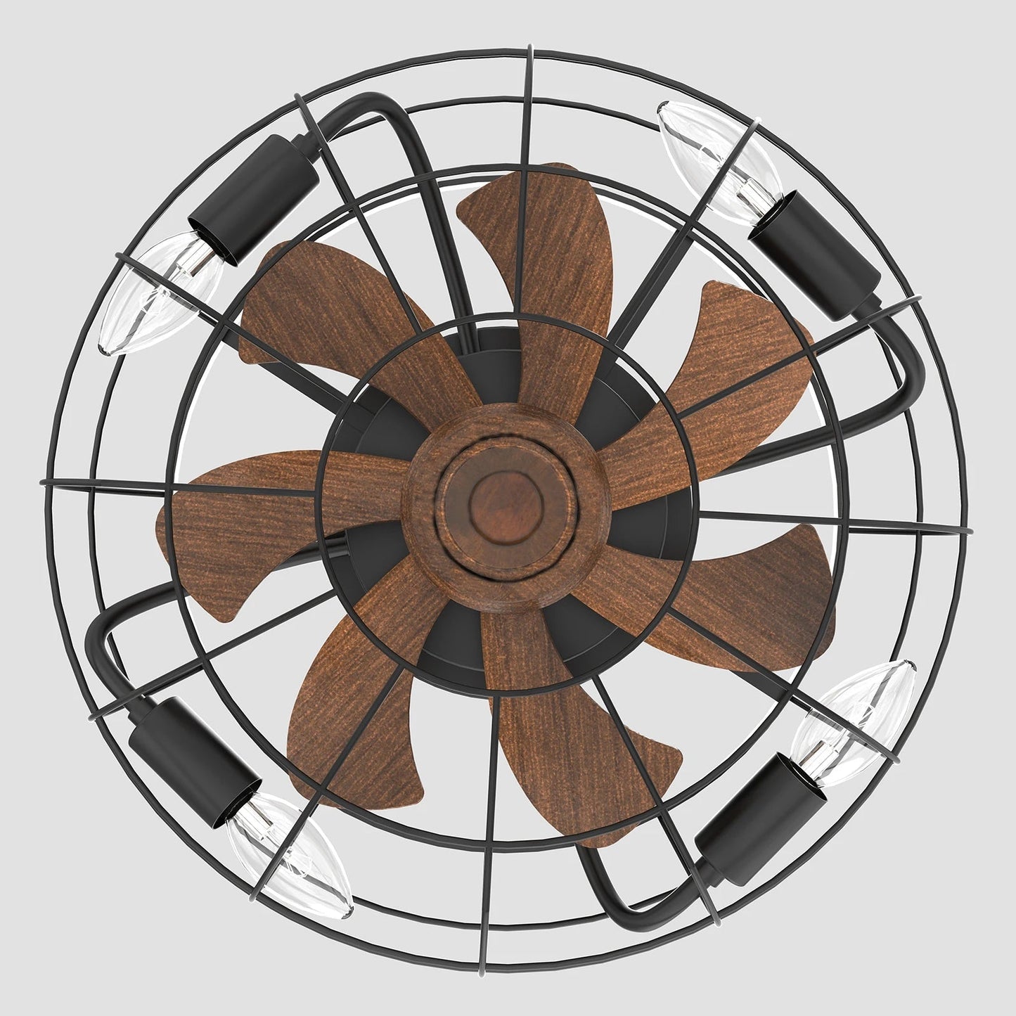 Ventilateur de plafond industriel avec télécommande Lampe pour ventilateur de plafond Electro Paris