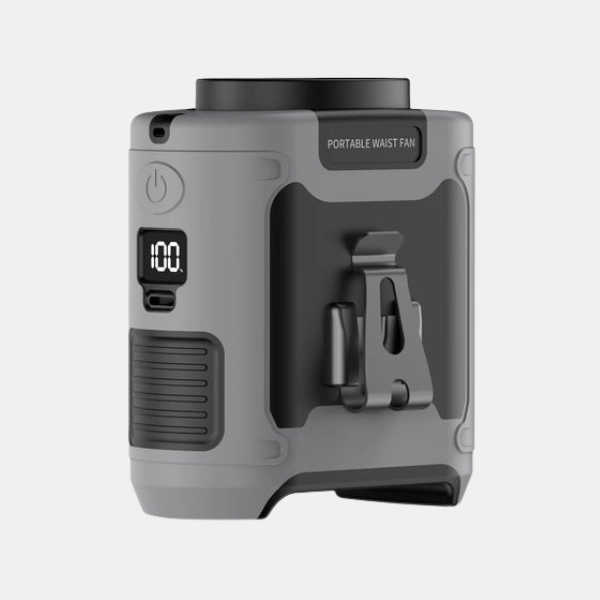 Ventilateur de Taille Portable avec Batterie 20000mAh – Ventilateur Mains-Libres pour Travailleurs Ventilateurs portables Electro Paris