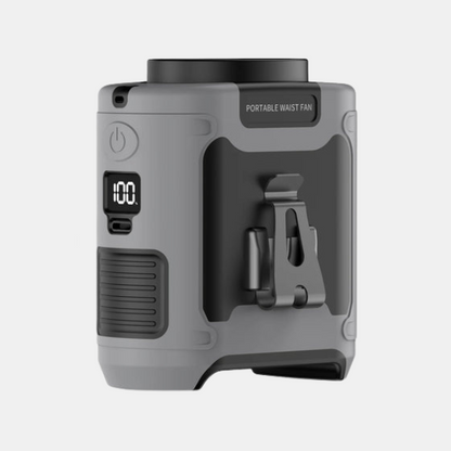 Ventilateur de Taille Portable avec Batterie 20000mAh – Ventilateur Mains-Libres pour Travailleurs Ventilateurs portables Electro Paris