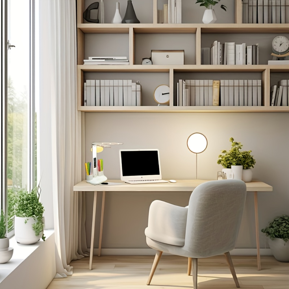 Lampe de Bureau LED Pliable – Double Têtes avec Contrôle Tactile & USB Lamp Electro Paris