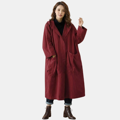 Veste Oversize Imperméable – Coupe‑vent Résistante et Confortable Electro Paris Bourgogne Taille unique