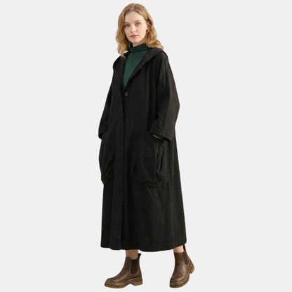 Veste Oversize Imperméable – Coupe‑vent Résistante et Confortable Electro Paris Noir Taille unique