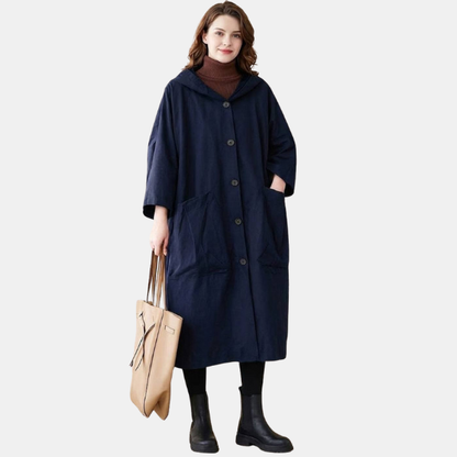 Veste Oversize Imperméable – Coupe‑vent Résistante et Confortable Electro Paris Bleu marine Taille unique