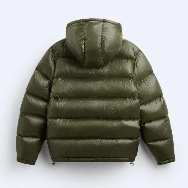 Veste Puffer Imperméable en Coton pour Homme – Chaleur, Confort et Style Contemporain Vestes Electro Paris