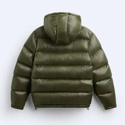 Veste Puffer Imperméable en Coton pour Homme – Chaleur, Confort et Style Contemporain Vestes Electro Paris