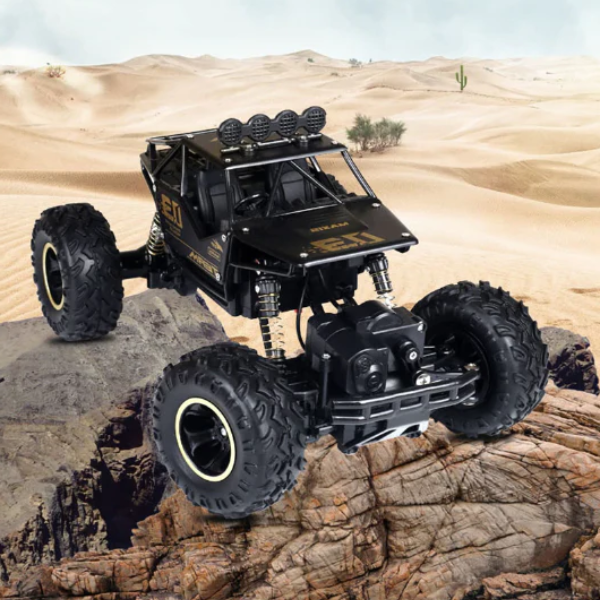 Voiture Télécommandée Tout-Terrain 4x4 – Monster Truck Crawler Remote Control Car 4x4 Rock Crawler Monster Truck Electro Paris