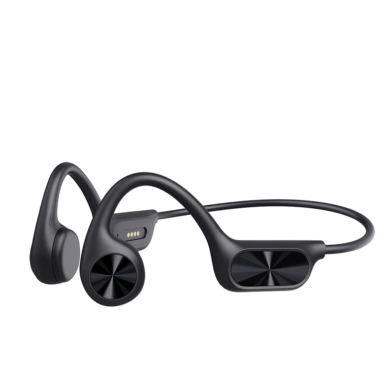 Casque Audio Étanche À Conduction Osseuse Avec Bluetooth 5.4 Et Lecteur MP3 Intégré (32 Go) Earbuds Electro Paris Noir B