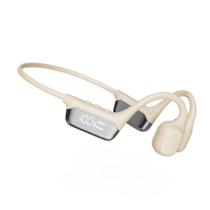 Casque Audio Étanche À Conduction Osseuse Avec Bluetooth 5.4 Et Lecteur MP3 Intégré (32 Go) Earbuds Electro Paris White
