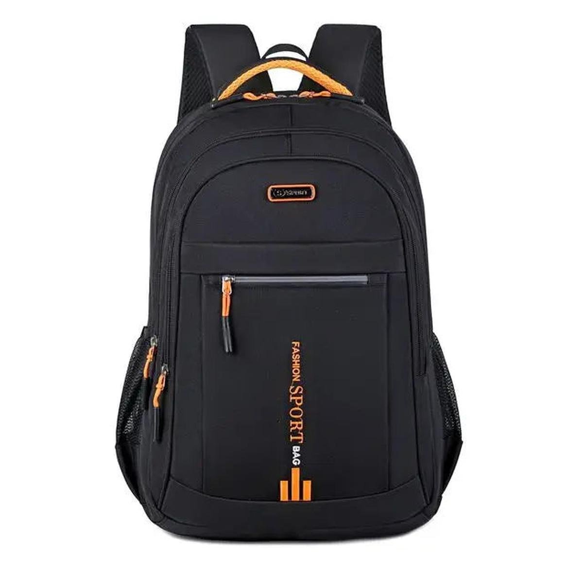 Sac À Dos Imperméable En Tissu Oxford Pour Homme Au Design Ergonomique Black Friday Deal Backpack men Electro Paris Orange-A