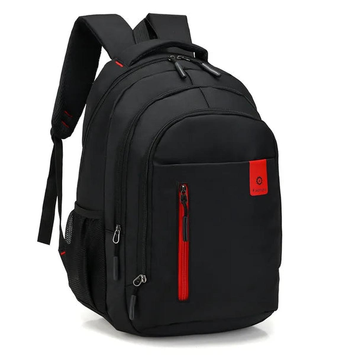 Sac À Dos Imperméable En Tissu Oxford Pour Homme Au Design Ergonomique Black Friday Deal Backpack men Electro Paris Rouge-B