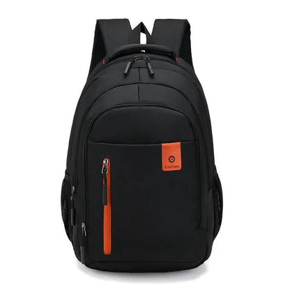 Sac À Dos Imperméable En Tissu Oxford Pour Homme Au Design Ergonomique Black Friday Deal Backpack men Electro Paris Orange-B