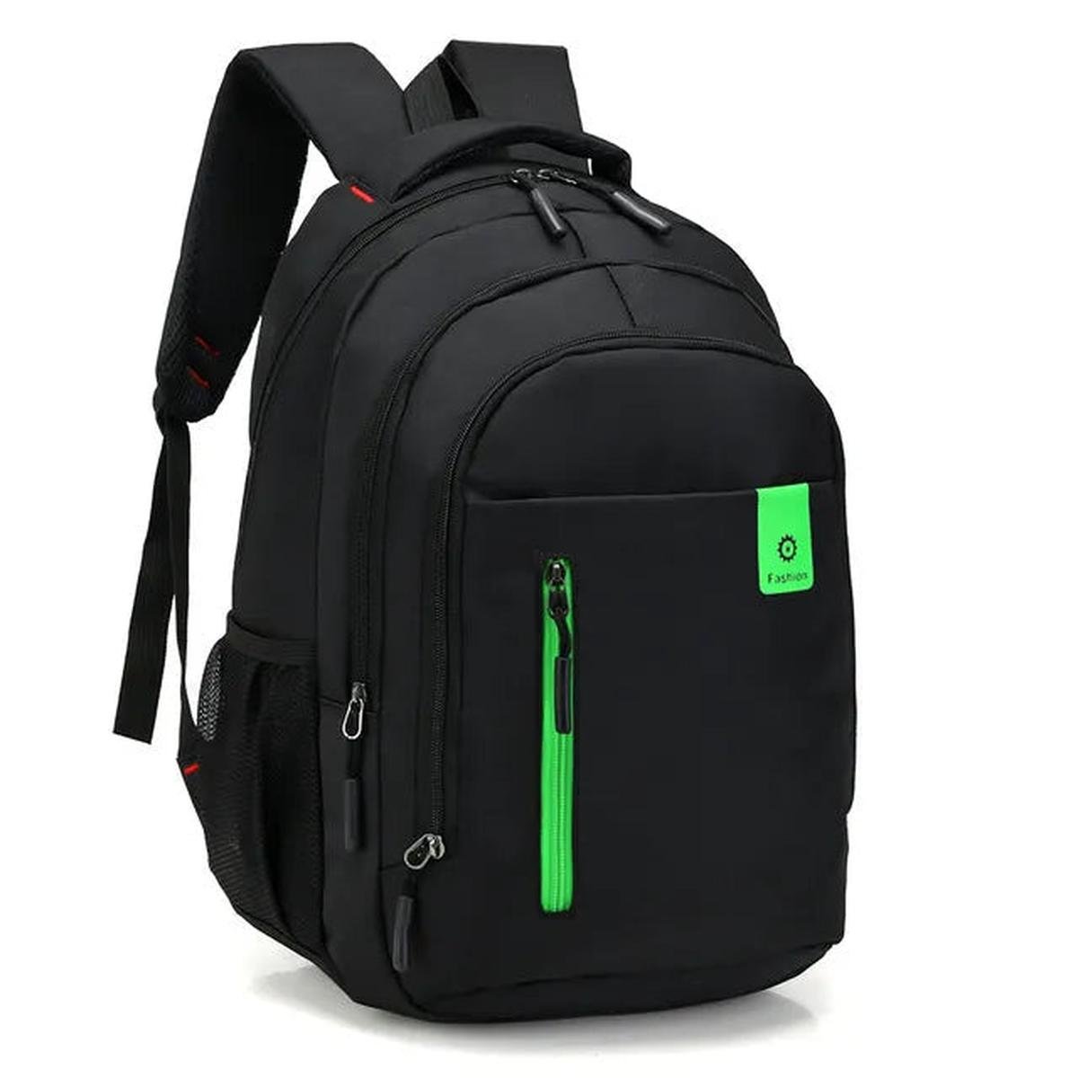 Sac À Dos Imperméable En Tissu Oxford Pour Homme Au Design Ergonomique Black Friday Deal Backpack men Electro Paris Vert-B