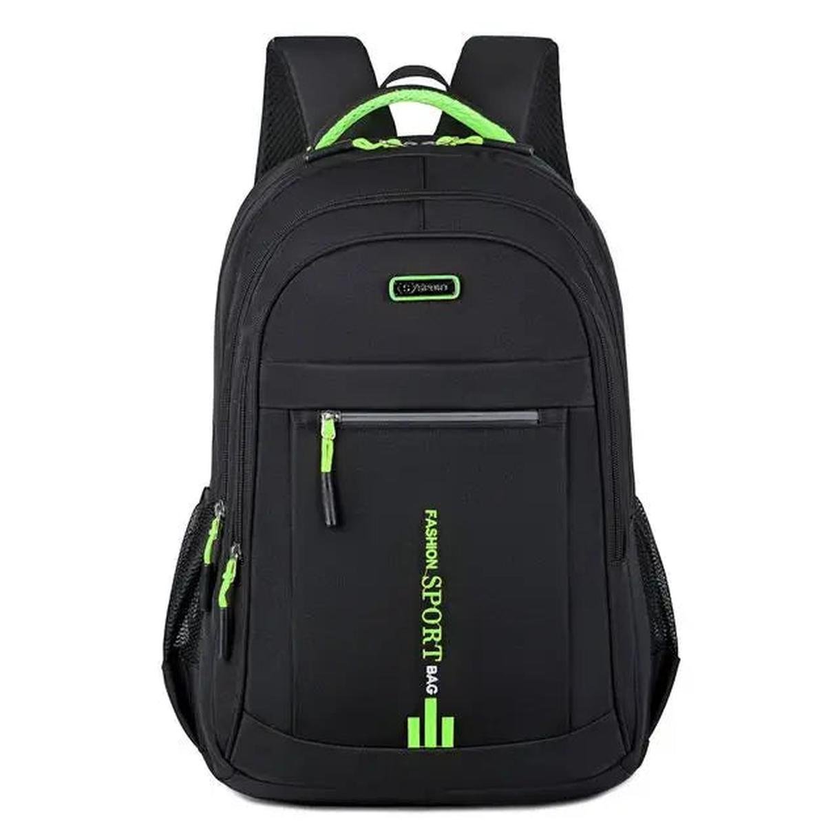 Sac À Dos Imperméable En Tissu Oxford Pour Homme Au Design Ergonomique Black Friday Deal Backpack men Electro Paris Vert-A