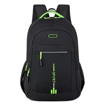 Sac À Dos Imperméable En Tissu Oxford Pour Homme Au Design Ergonomique Black Friday Deal Backpack men Electro Paris Vert-A