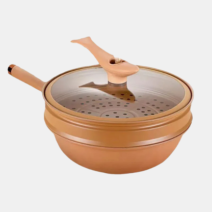 Wok de Cuisine Professionnel – Cuisson Rapide et Polyvalente Electro Paris