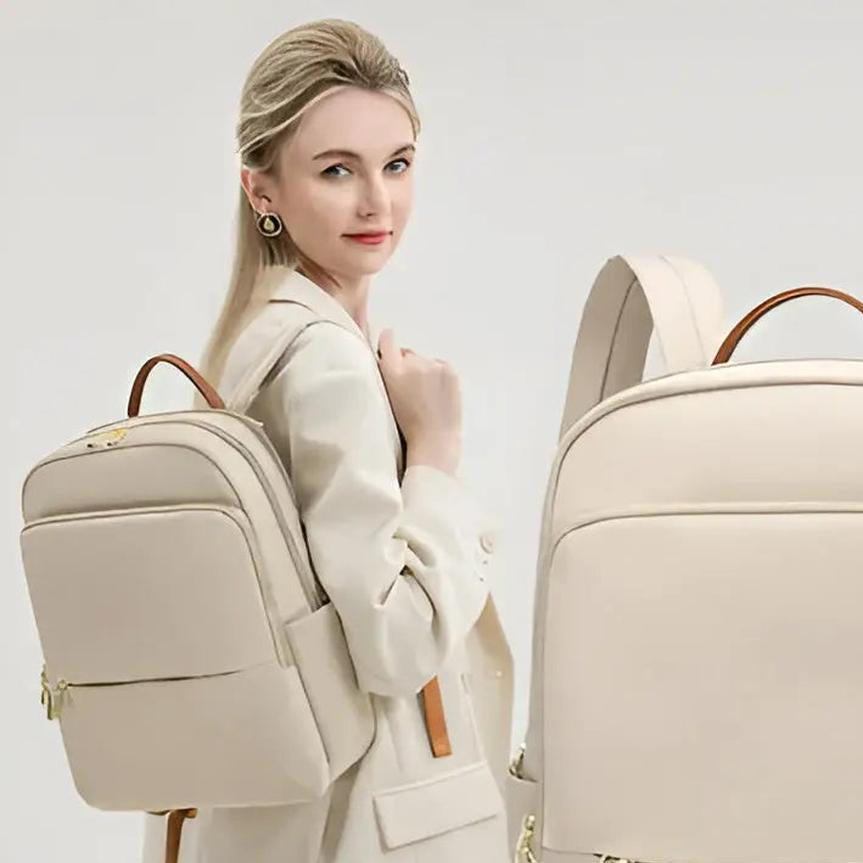 Sac À Dos Imperméable Multifonction Pour Femme Avec Compartiment Ordinateur Black Friday Deal Backpack Women Electro Paris