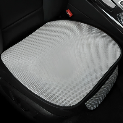 Coussin de Siège Auto Ergonomique – Design Respirant et Anti-Douleur Car Accessories Electro Paris Gris 1 pièce - Coussin carré (siège avant)