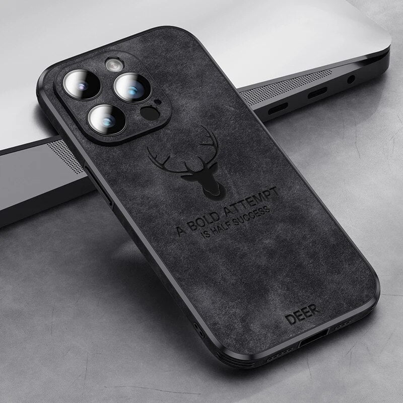 Coque iPhone – Étui En Cuir Élégant Avec Protection Antichoc Et Design Raffiné Phone case Electro Paris