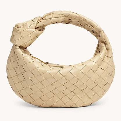 Sac à Main Élégant en Cuir Véritable pour Femmes - Style Italien Classique Handbags Electro Paris Beige