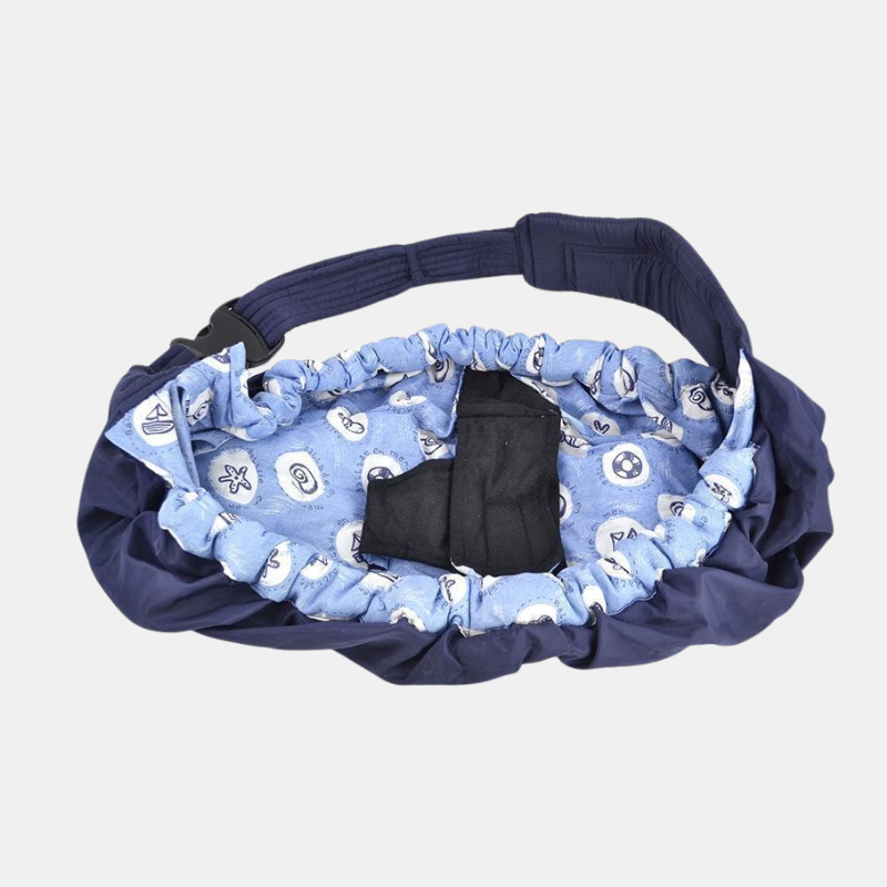 Porte-Bébé Réglable Ergonomique En Tissu Respirant Pour Nouveau-Né Et Nourrisson Baby Carrier Electro Paris Marine Bleu