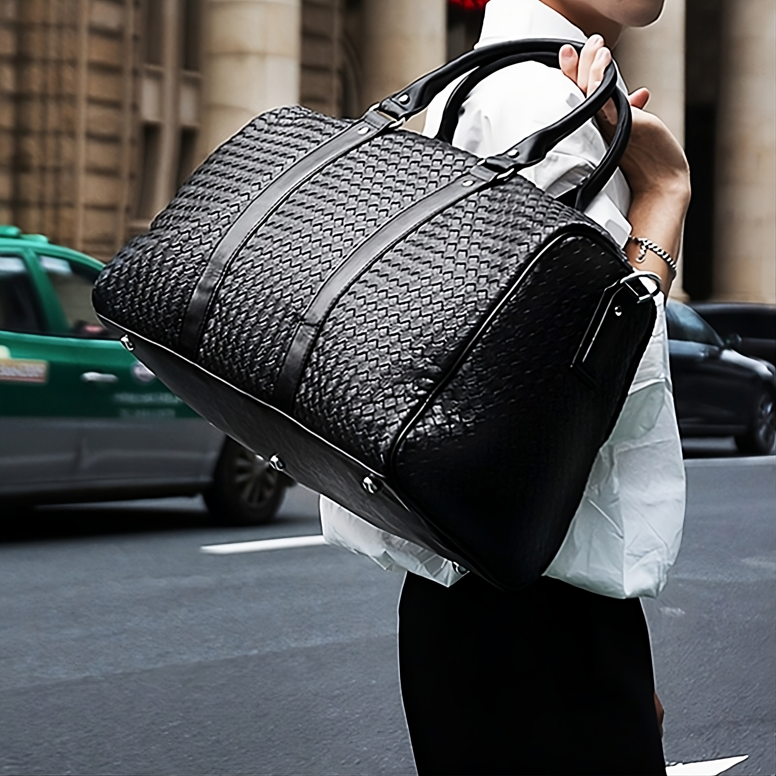 Sac De En Cuir Avec Motif Diamant Pour Un Style Élégant Et Fonctionnel Bags for Women Electro Paris