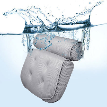 Oreiller De Bain Ergonomique Antidérapant Pour Cou Et Épaules Confort Et Détente Absolus Black Friday Deal Pillow Electro Paris