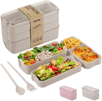 Boîte Bento Empilable 3 Couches – Rangement Alimentaire Stylé et Pratique Kitchen Accessories Electro Paris