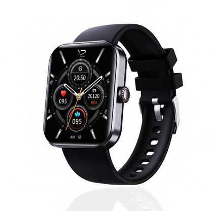 Montre Connectée Multifonctions Pour Suivi Complet De La Santé Et Activité Gadgets Smartwatch Electro Paris Noir