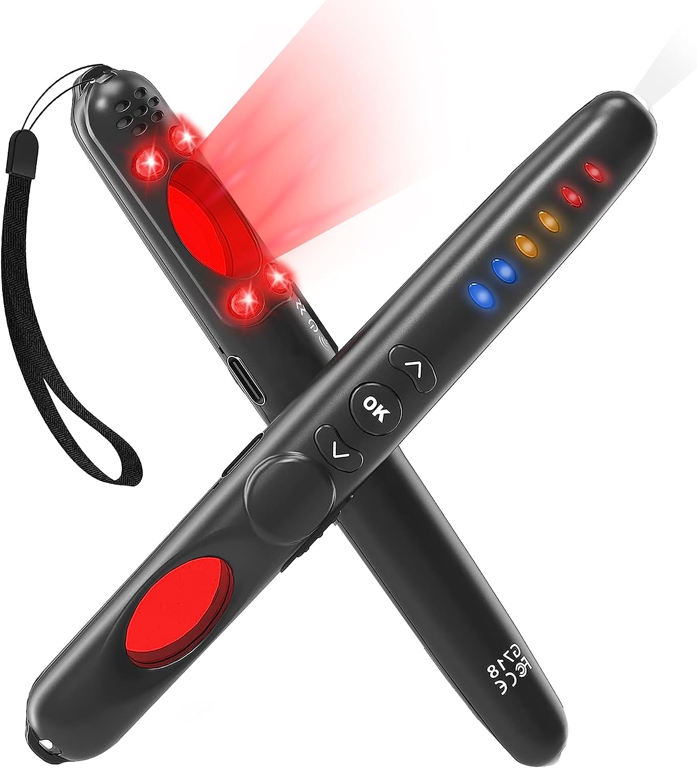 Détecteur de Caméras Espionnes et Traceurs GPS – Appareil Anti-Espion Portable pour Hôtels et Voitures Radar detector Electro Paris