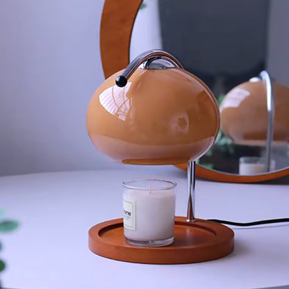 Lampe Chauffante En Verre Style Rétro Pour Ambiance Chaleureuse Et Parfum Subtil Candle Warmer Electro Paris