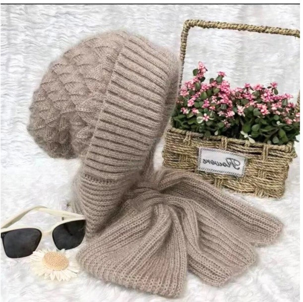 Bonnet Chaud pour Femme – Confort Ultime pour les Jours Froids Beanie Electro Paris Cappuccino