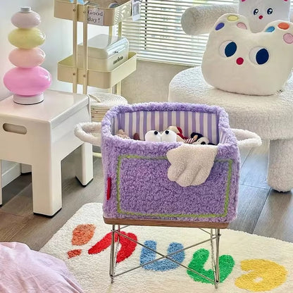 Panier de Rangement Cartoon Coloré – Organisateur Pliable et Mignon pour Tous les Espaces Storage Electro Paris