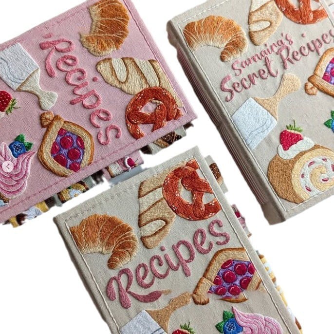 Carnet de Recettes Fait Main – Journal de Cuisine Personnalisé Kitchen Accessories Electro Paris