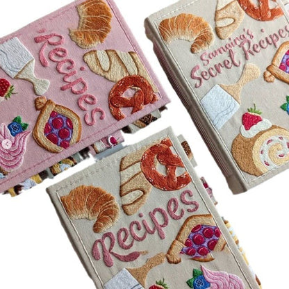 Carnet de Recettes Fait Main – Journal de Cuisine Personnalisé Kitchen Accessories Electro Paris