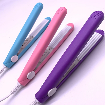 Lisseur Et Fer À Boucler Compact En Céramique Pour Un Coiffage Rapide Et Brillant Hair styling tool Electro Paris