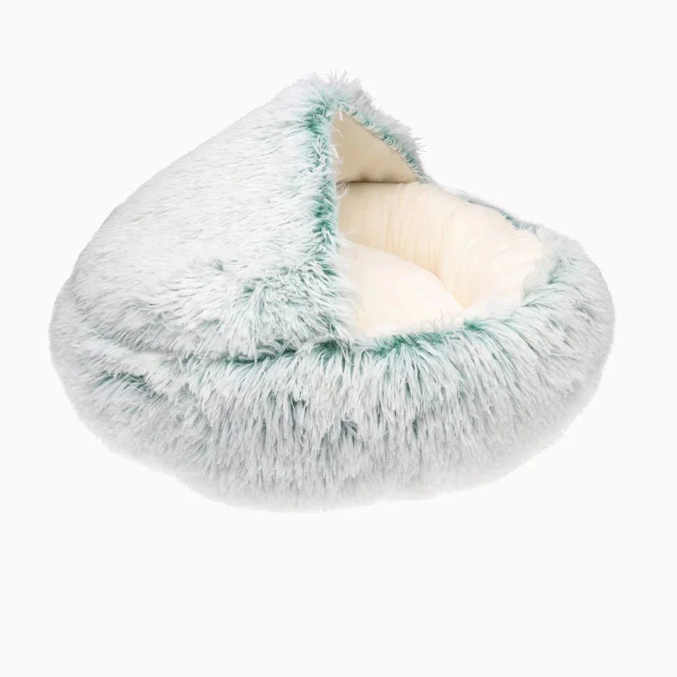 Lit Pour Chien – Lit Apaisant Cozy Nest pour Chiens et Chats Réduit Le Stress Calming Nest Dog & Cat Bed Electro Paris