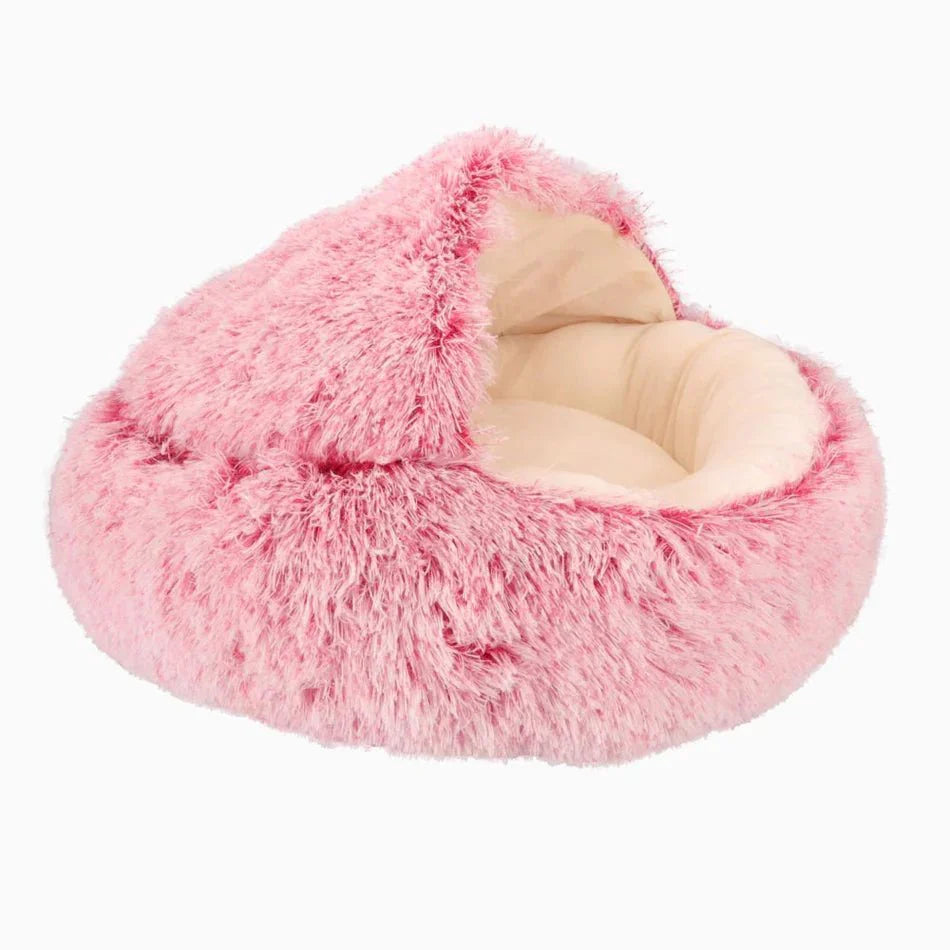 Lit Pour Chien – Lit Apaisant Cozy Nest pour Chiens et Chats Réduit Le Stress Calming Nest Dog & Cat Bed Electro Paris