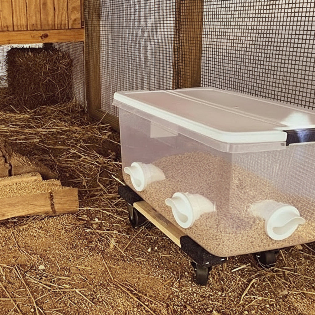 Mangeoire pour Poulets DIY Robuste Et Polyvalente Pour Volaille Et Petits Animaux Chicken feeder Electro Paris