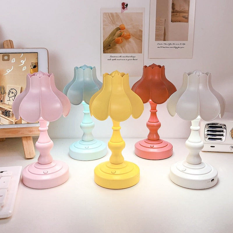 Lampe de Table Élégante Lotus Pastel – Lumière Décorative pour une Ambiance Apaisante Lamps Electro Paris