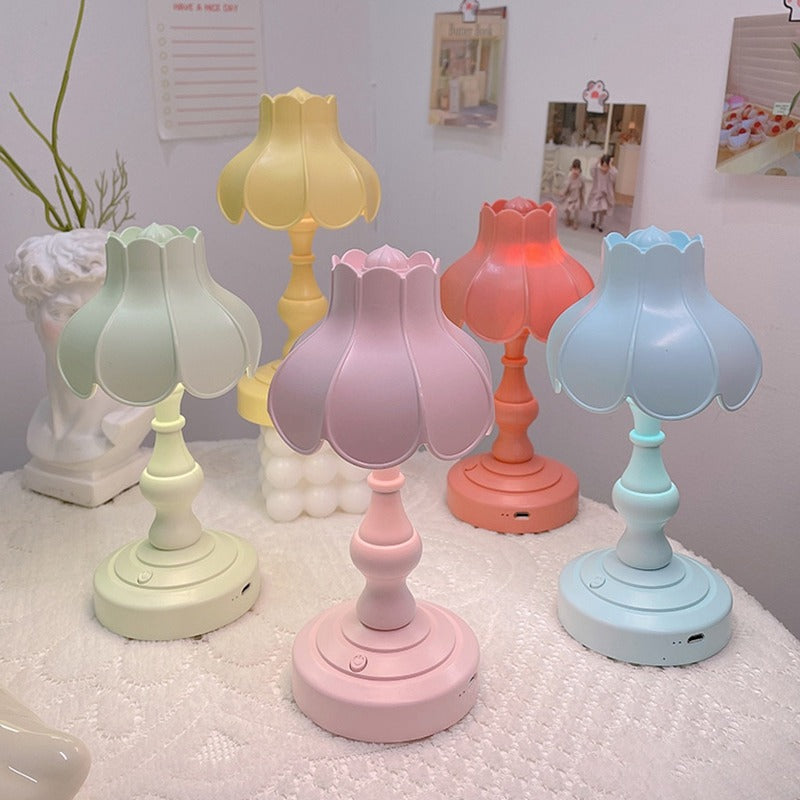 Lampe de Table Élégante Lotus Pastel – Lumière Décorative pour une Ambiance Apaisante Lamps Electro Paris