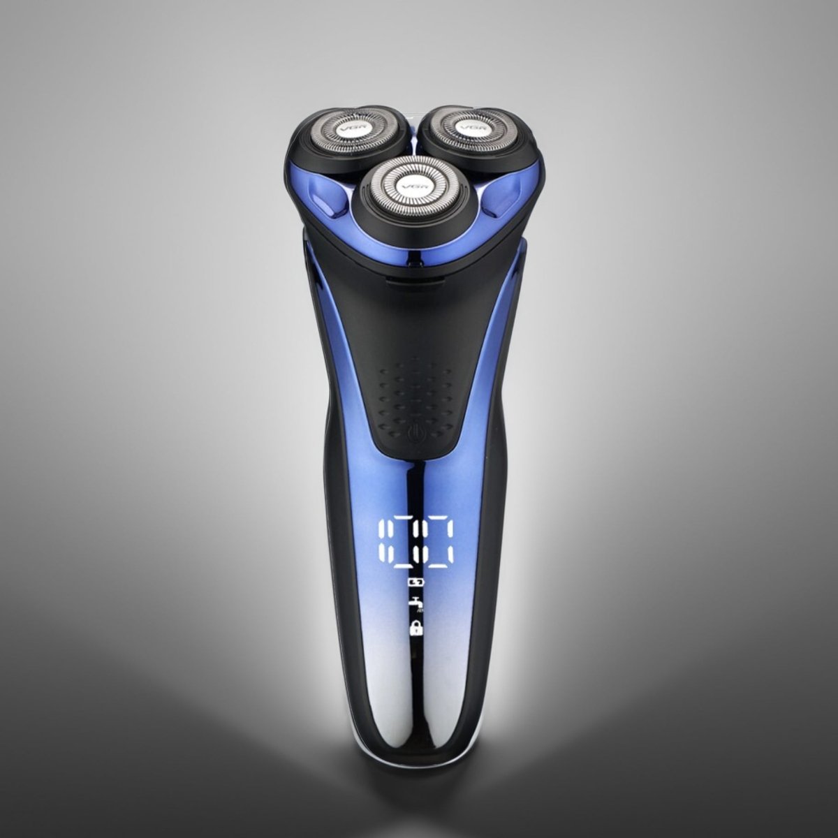 Rasoir Électrique Pour Homme Avec Têtes Flexibles 3D Et Affichage LED Pour Précision Razor Electro Paris
