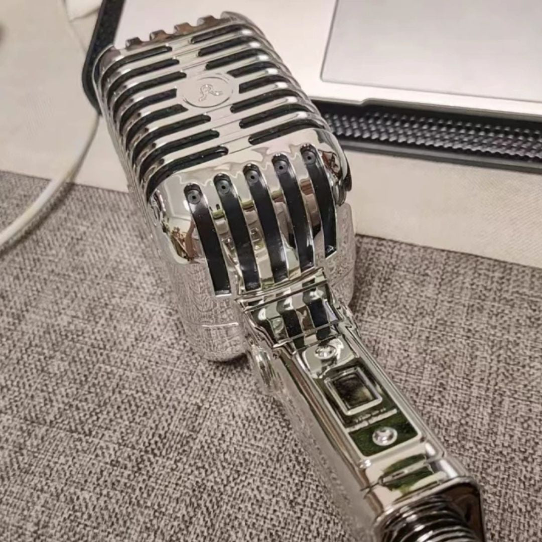 Pommeau De Douche Microphone – Douche Originale En Forme De Micro Pour Chanteurs En Herbe Microphone Shower Head Electro Paris