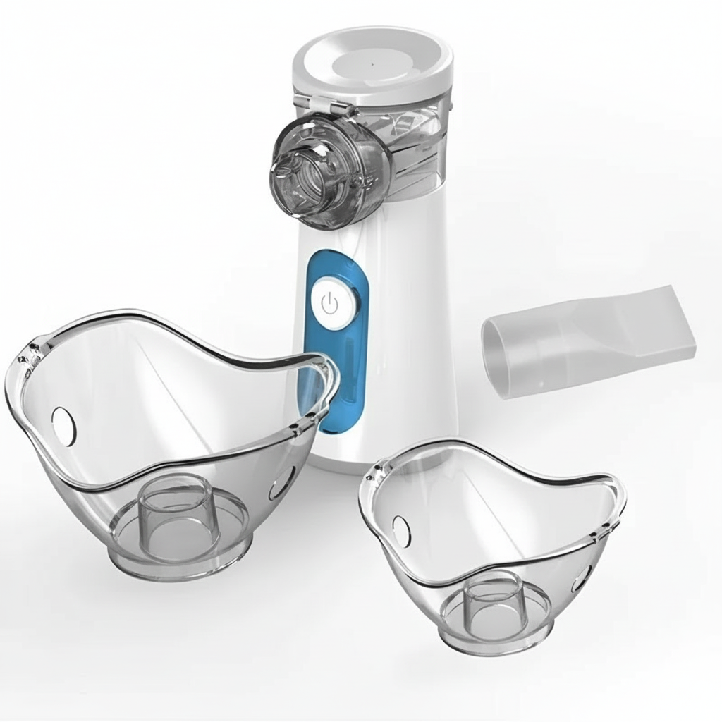 Nébuliseur Portable Pour Adultes Et Enfants Avec Technologie Ultrasonique Pour Soulagement Respiratoire Rapide Nebulizer Electro Paris