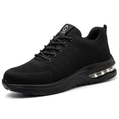 Chaussures de travail Ergonomiques Homme et Femme - Confort Optimal au Travail Chaussures de sécurité Electro Paris Noir 35