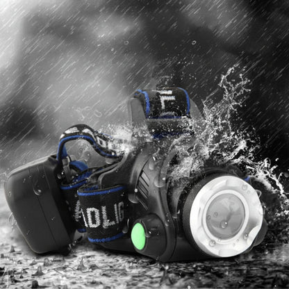 Lampe Frontale LED Puissante Et Étanche Avec Zoom Et Batterie Rechargeable Headlight Electro Paris