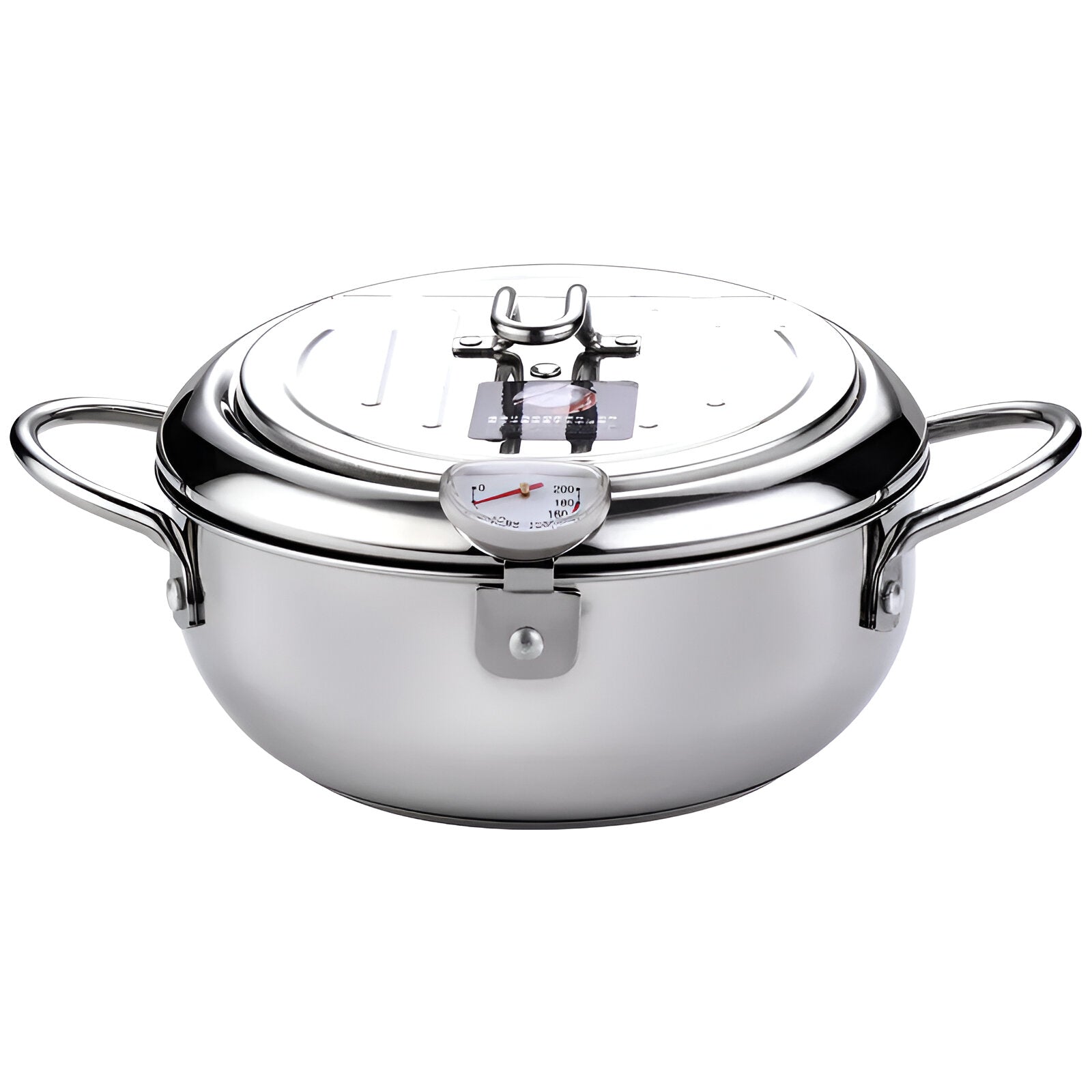 Friteuse En Acier Inoxydable Pour Des Aliments Frits Parfaits, Sécurisés Et Savoureux Cookware Electro Paris Grande Argent