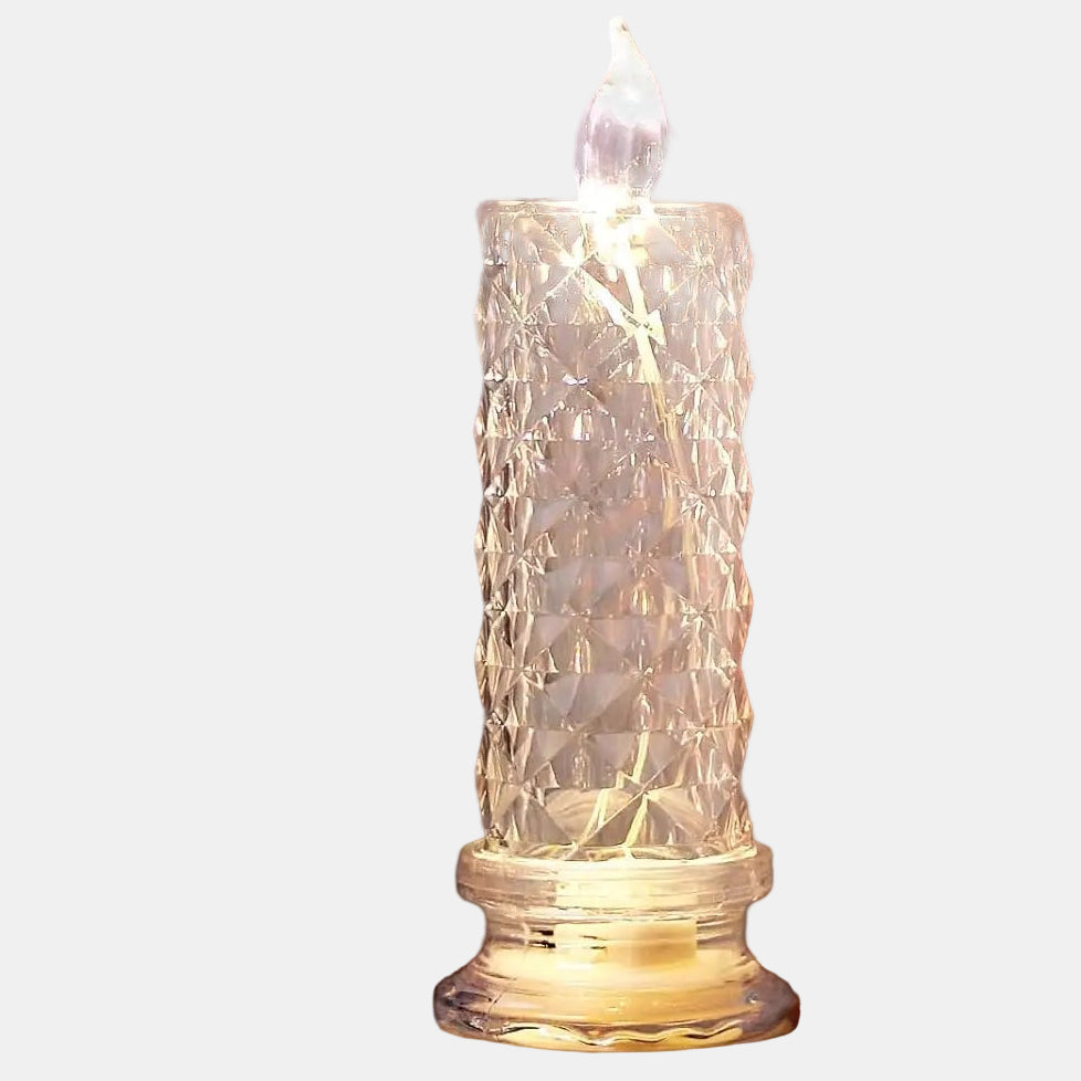 Bougies LED Décoratives Avec Effet Cristal Pour Une Ambiance Chaleureuse Et Sûre Toute L’Année Candle Electro Paris Transparent