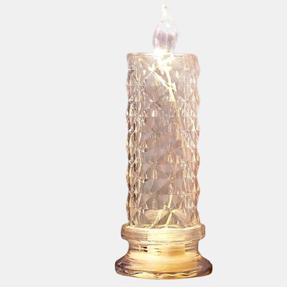 Bougies LED Décoratives Avec Effet Cristal Pour Une Ambiance Chaleureuse Et Sûre Toute L’Année Candle Electro Paris Transparent