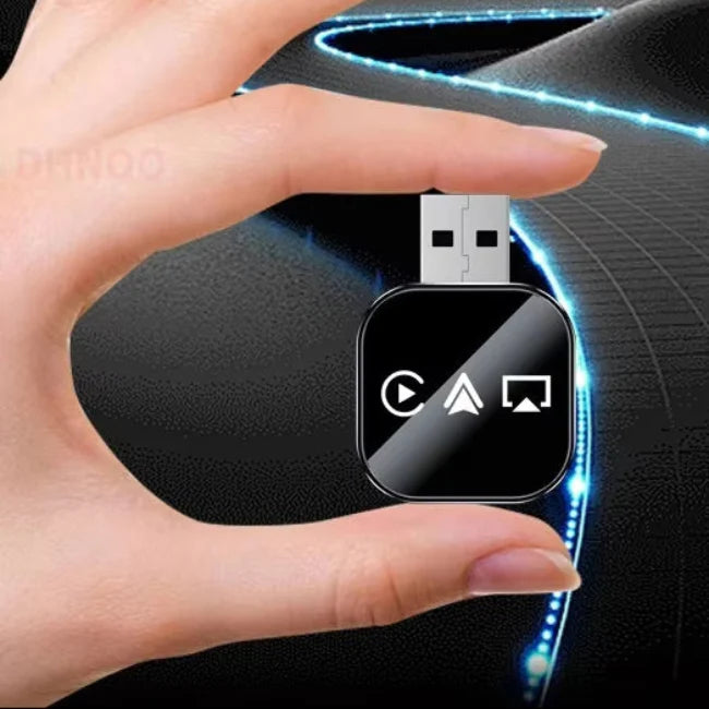 Adaptateur Sans Fil CarPlay & Android Auto – Conduite Facile et Sécurisée Gadgets Electro Paris