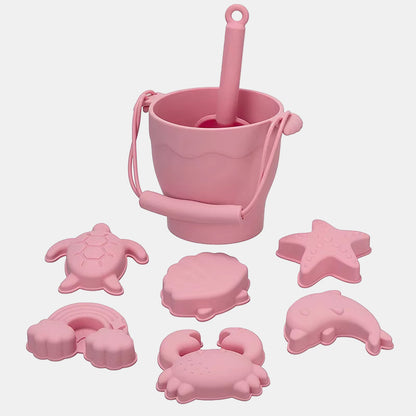 Ensemble de Plage en Silicone – Kit de Jouets de Plage Écologique pour Enfants Lampes de table Electro Paris Rosa